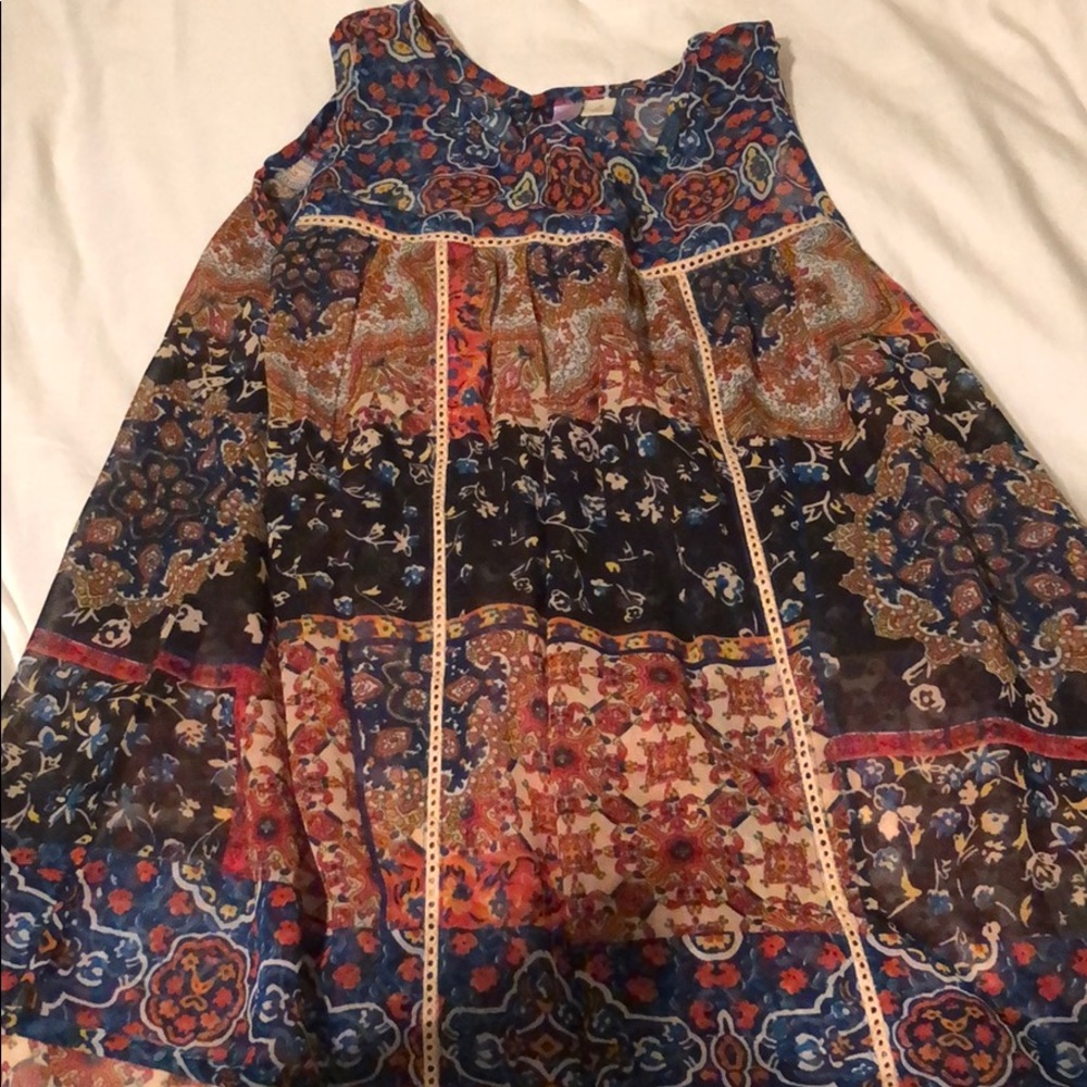 Sheer summer tank